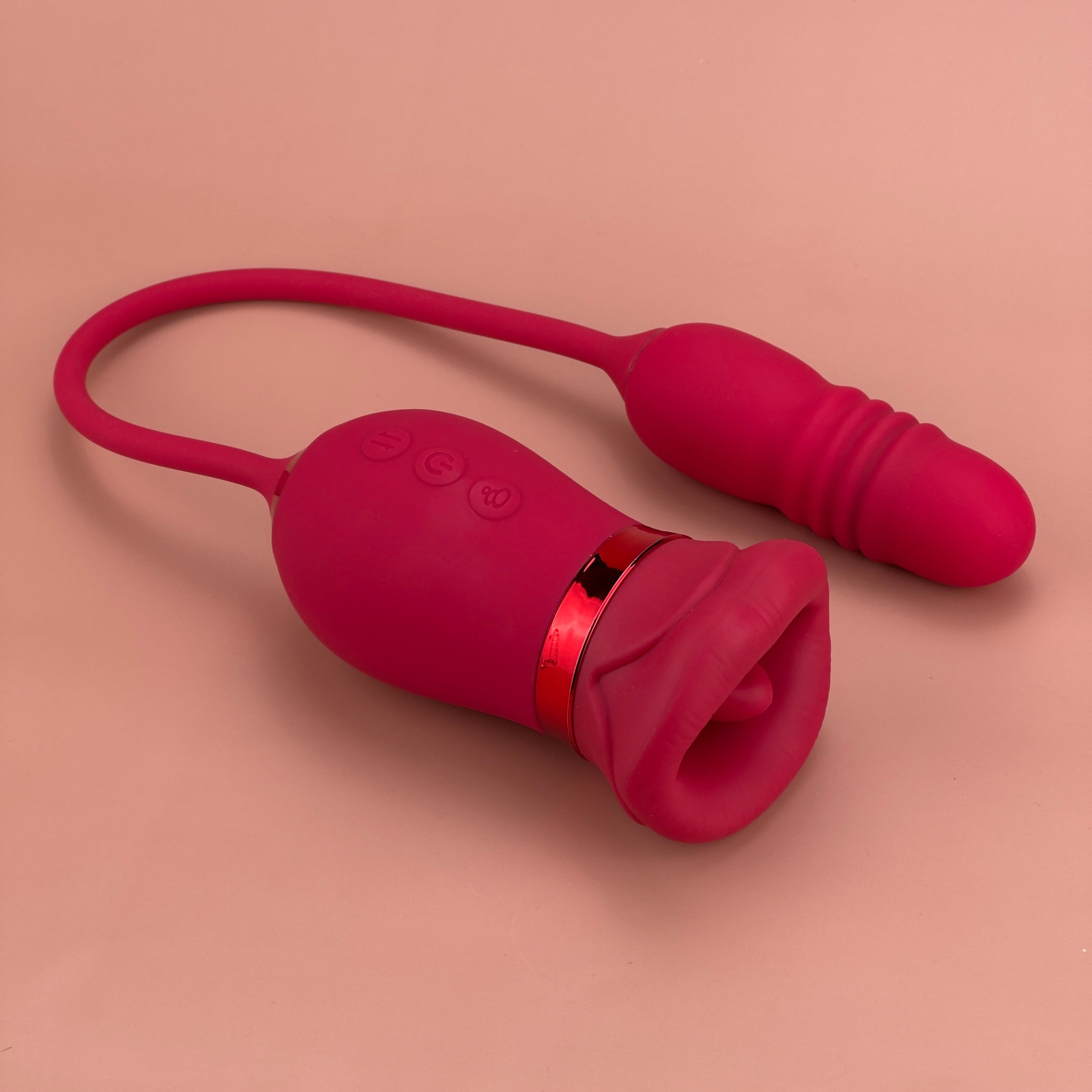 Kissing Thruster Big Mouth Vibrator product image 1