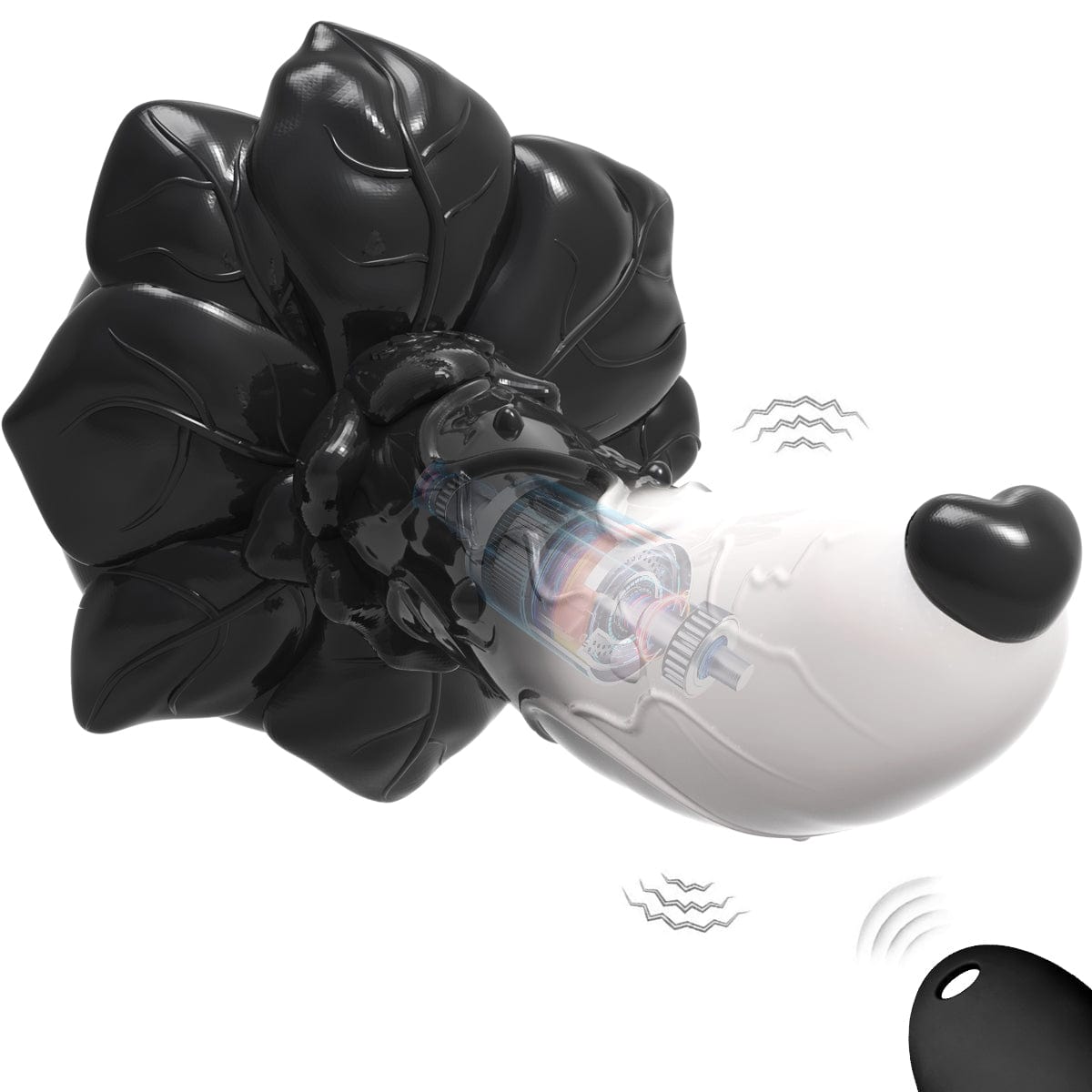 6.3‘’ AIMITEX Rose Silicone Dildo Anal Plug Alien Cute Penis-IntimiLife