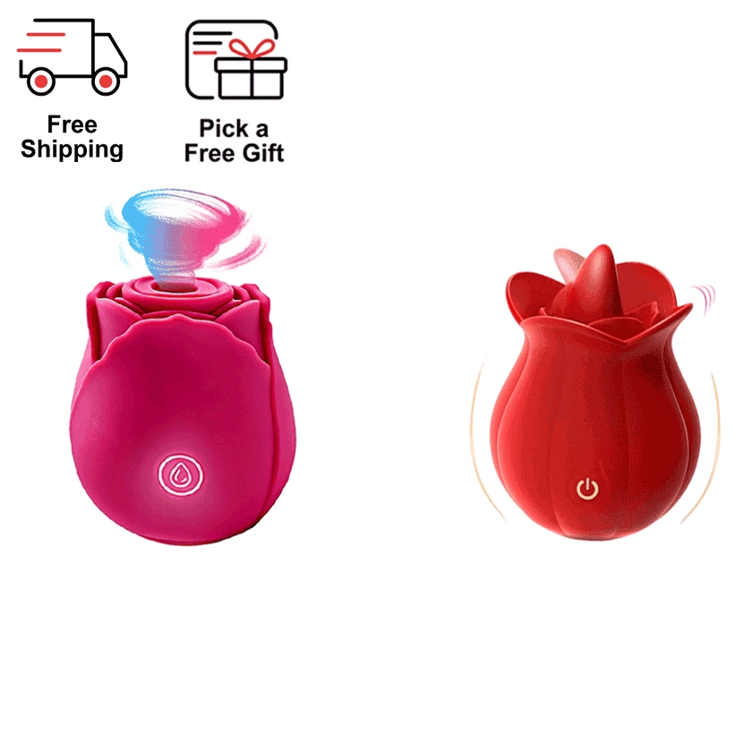 MLEM Rose Tongue-Style Massager – Easy-to-Position Design color or variant view