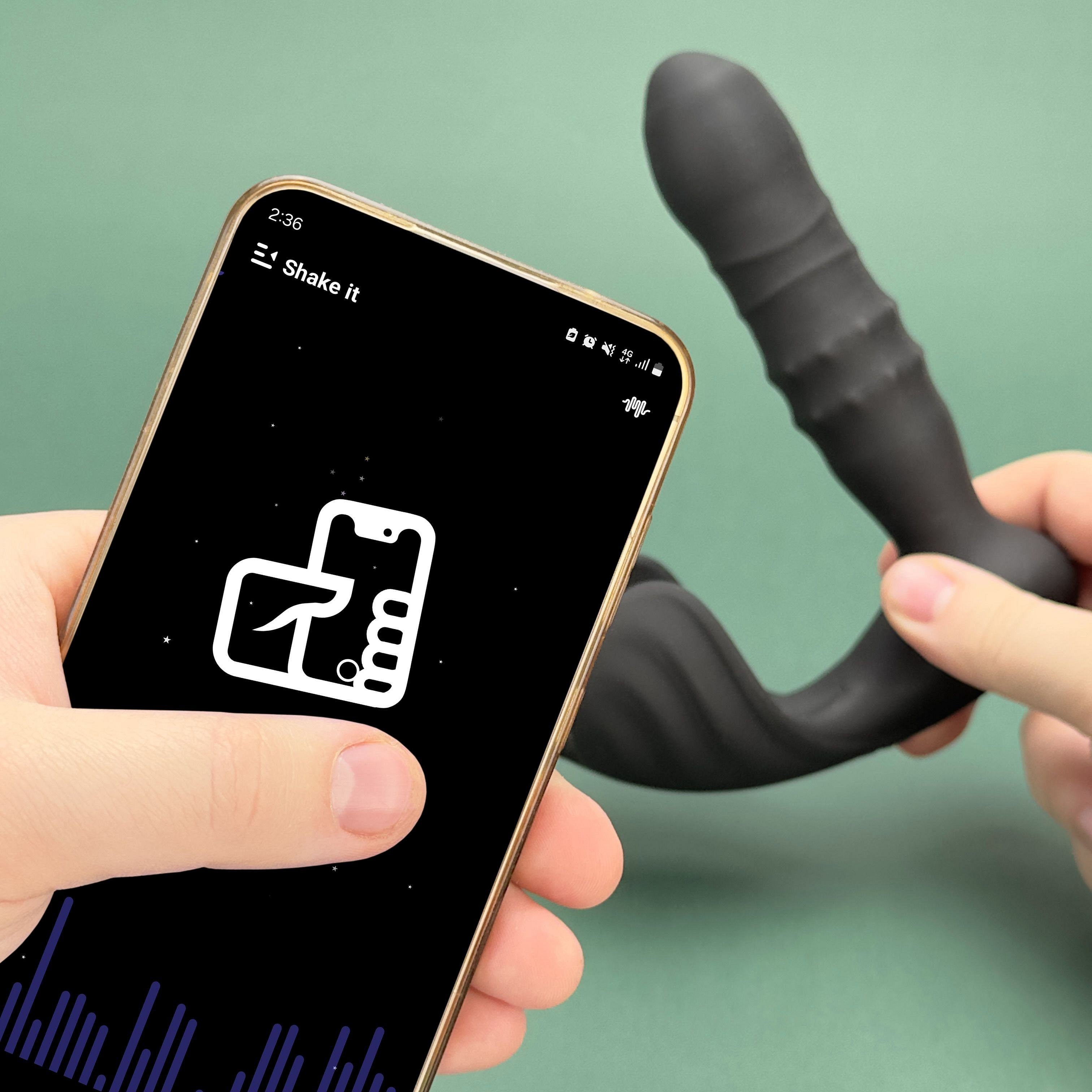 Connection Hero Prostate Massager with Cock Ring product image 2