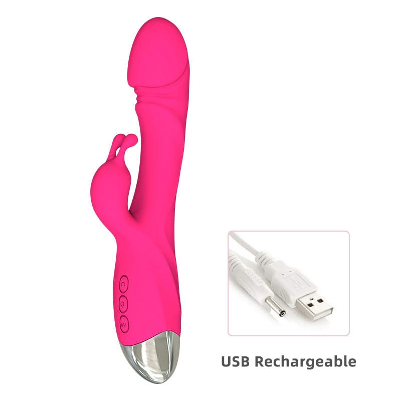 Waterproof wand vibrator being cleaned easily with water for hygienic maintenance