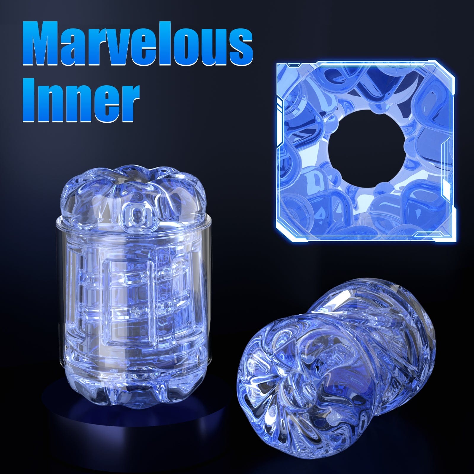 Cannon King Scaled-down Version Thrusting Masturbation Cup-IntimiLife