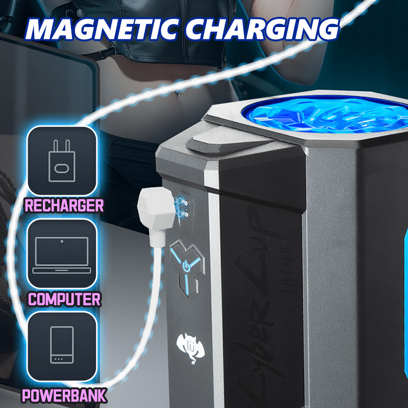 Cyber Cup Ultra Rotating APP Controlled Masturbation Cup-IntimiLife
