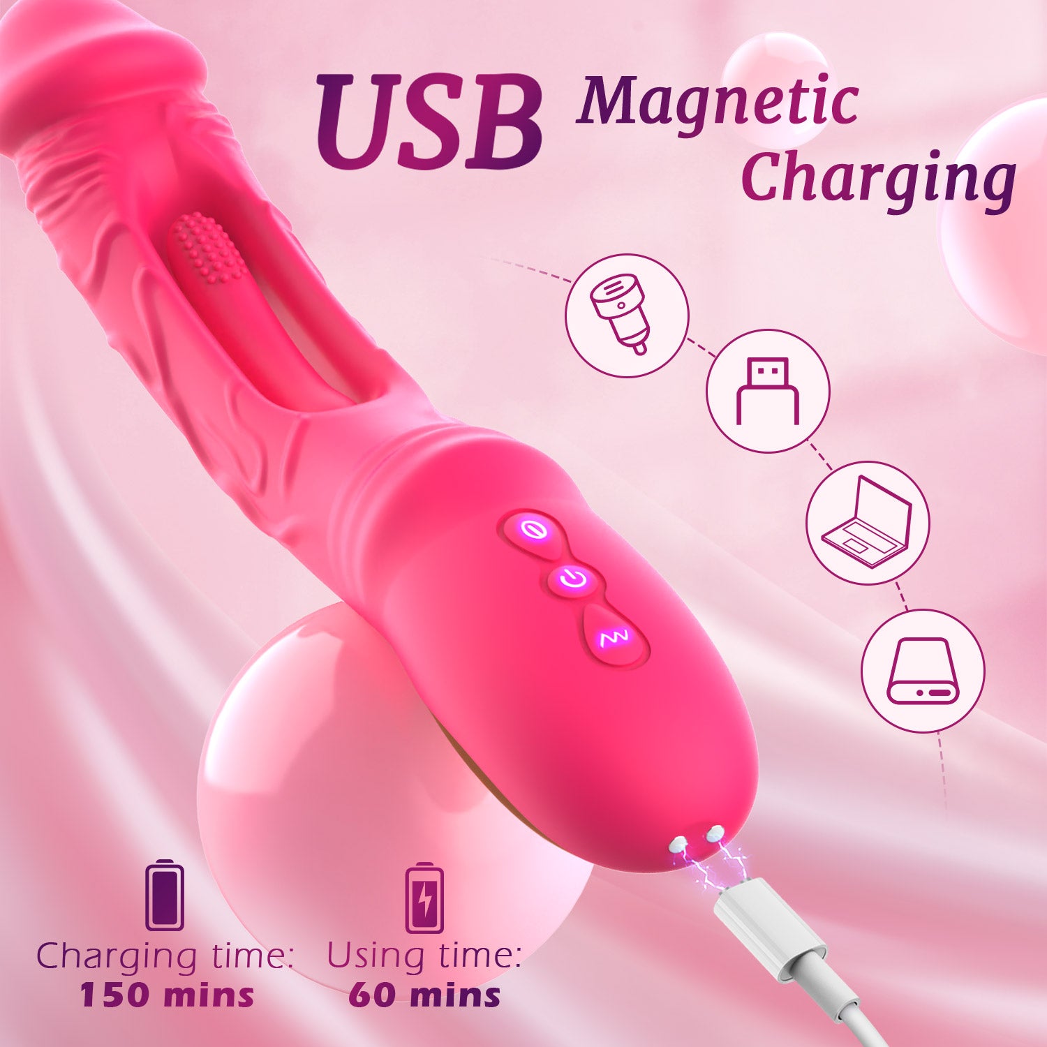 Dildo Flapping Vibrator-IntimiLife