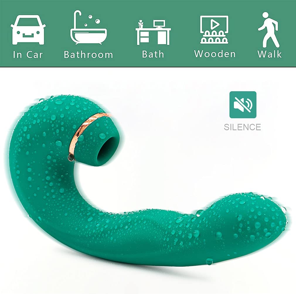 Tapping Sucking G-spot Vibrator-IntimiLife