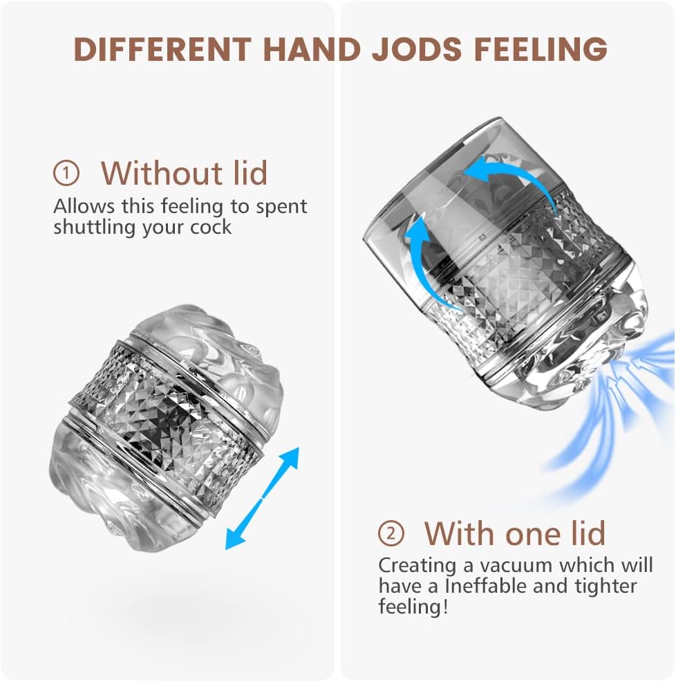 Open Ended Manual Suction Blowjob Penis Stroker with Case-IntimiLife