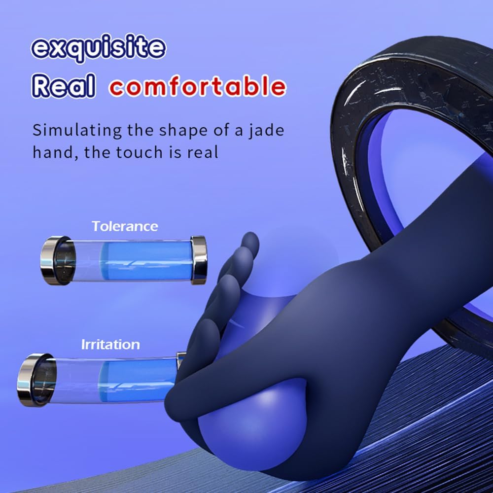 10 Frequency Male Masturbator Finger Penis Vibrator-IntimiLife