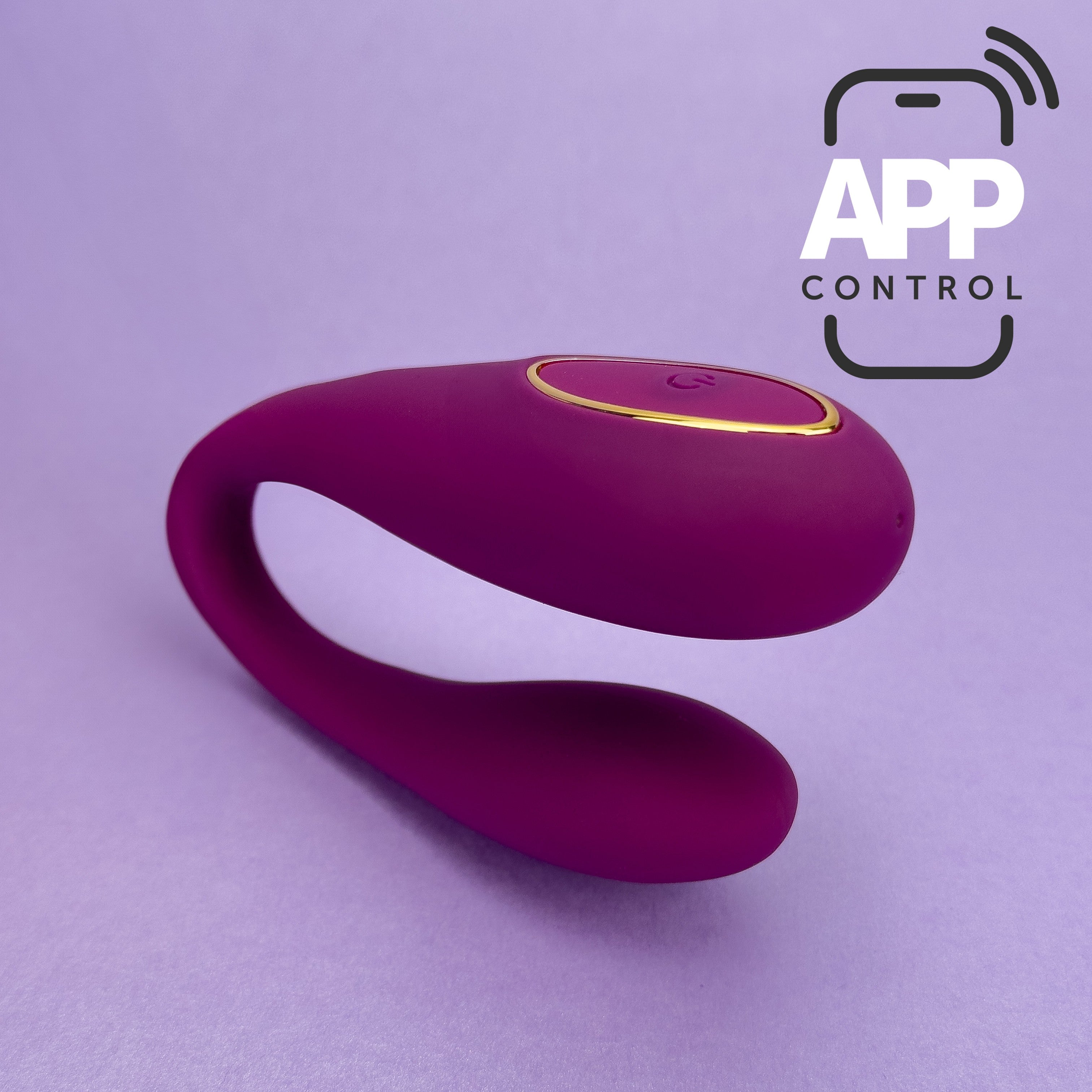 Playlink August App-Controlled C Shaped Vibrator product image 1