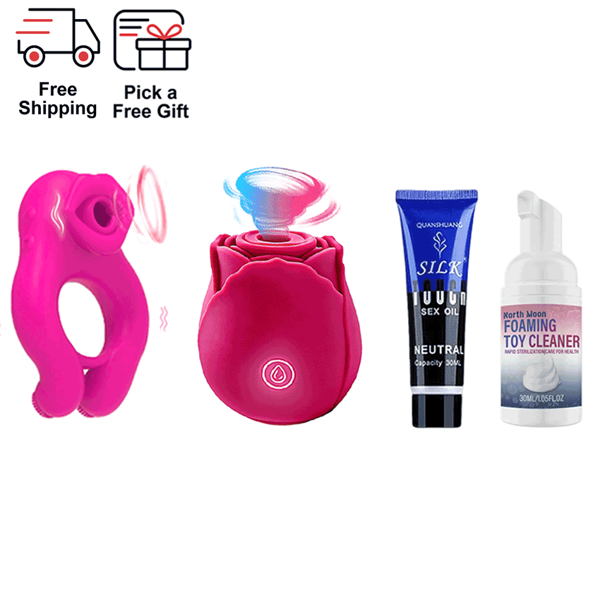 Loopra Vibe Ring for Couples with External Suction - Ultimate Couples Vibe Ring Experience color or variant view