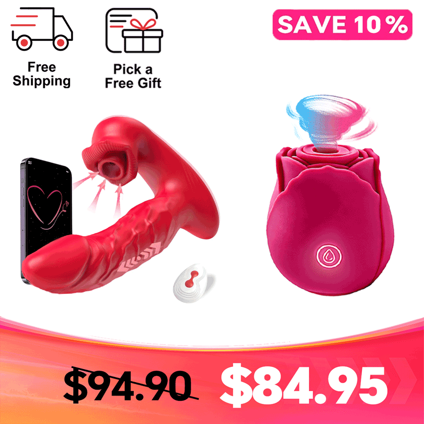 Trovina - 2-in-1 Massager with External & Internal Motion