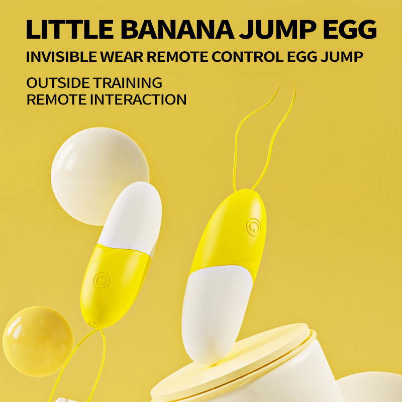 Banana-shape Mute Portable Muti-frequency Wearable Remote Control Women Vibrator-IntimiLife