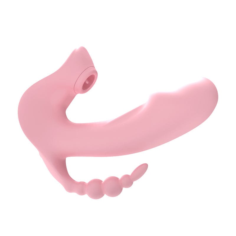 intimilife - G-Spot Stimulation Anal Play Clitoral Suction Wearable Female Masturbator-IntimiLife