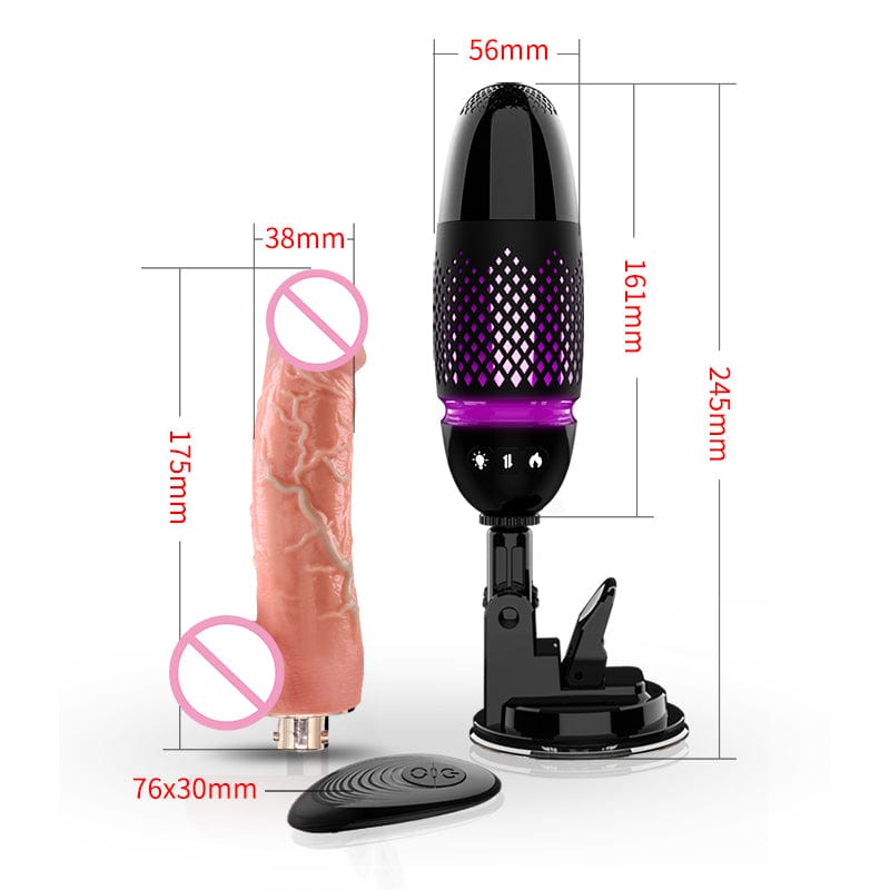 Mini thruster demonstrating waterproof design and sleek black finish