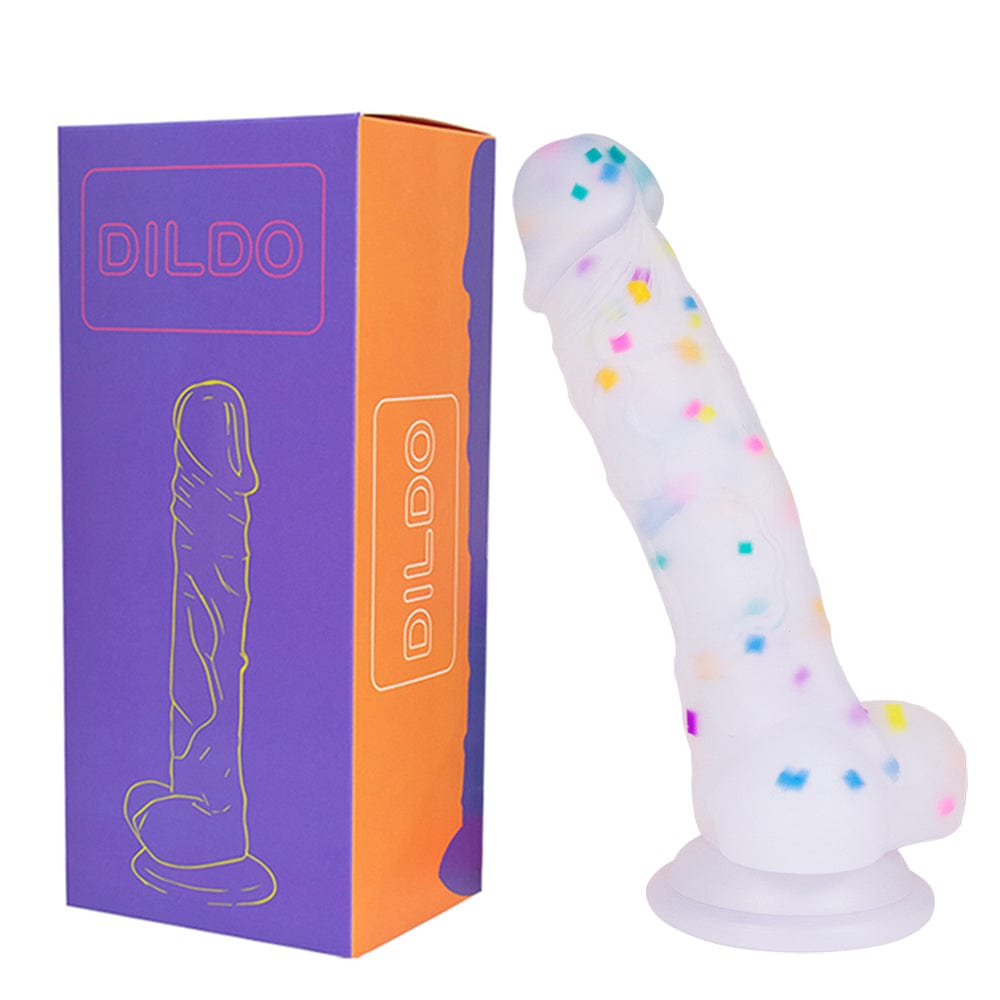Waterproof transparent adult toy showing easy cleaning and maintenance