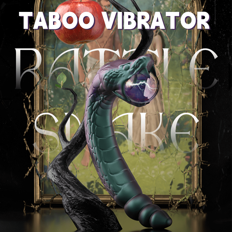 Blush Snake - shaped Vibrating  G SPpot Vibrator-IntimiLife