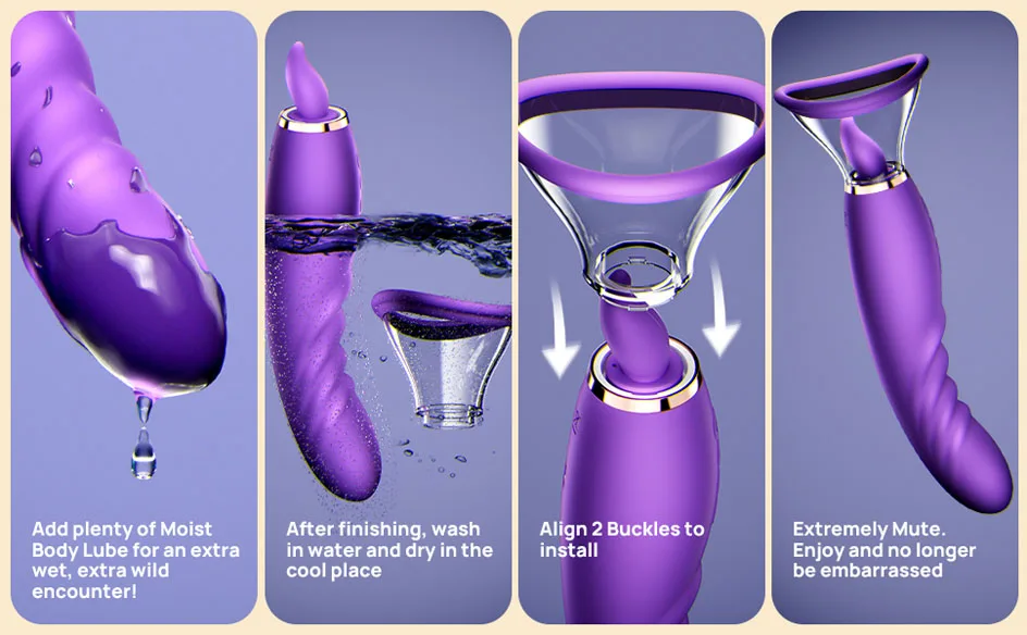 double layer silicone vibrator