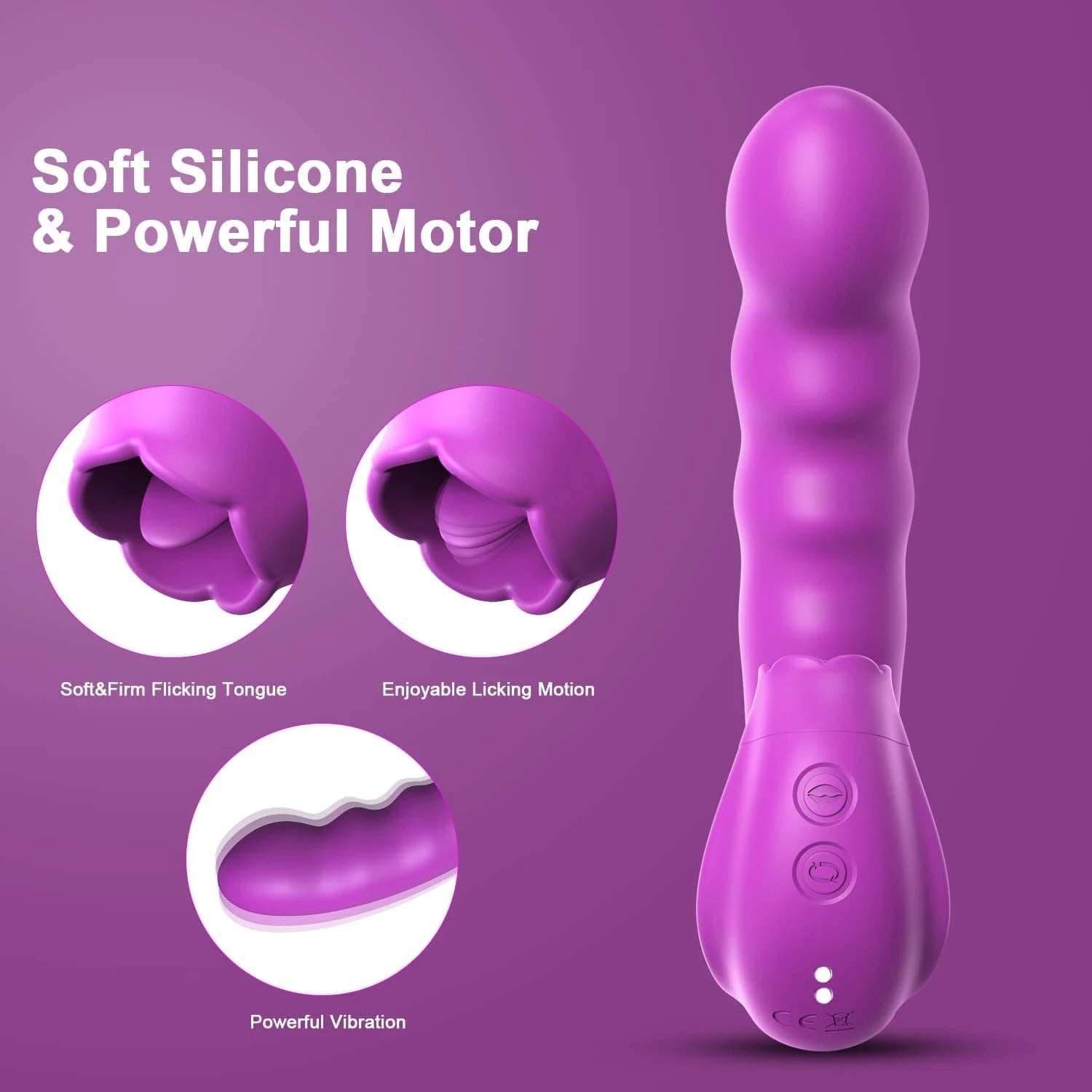 intimilife - 3 In 1 Female Clitoris Breast G-spot Stimulator-IntimiLife