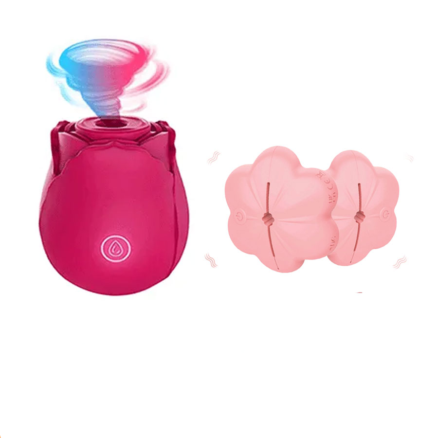 Petalyn - Remote Chest Clamps - Adjustable Vibe Chest Toys - AnneToys