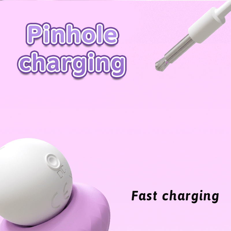 Close-up of vibrator tip for precise clitoral stimulation