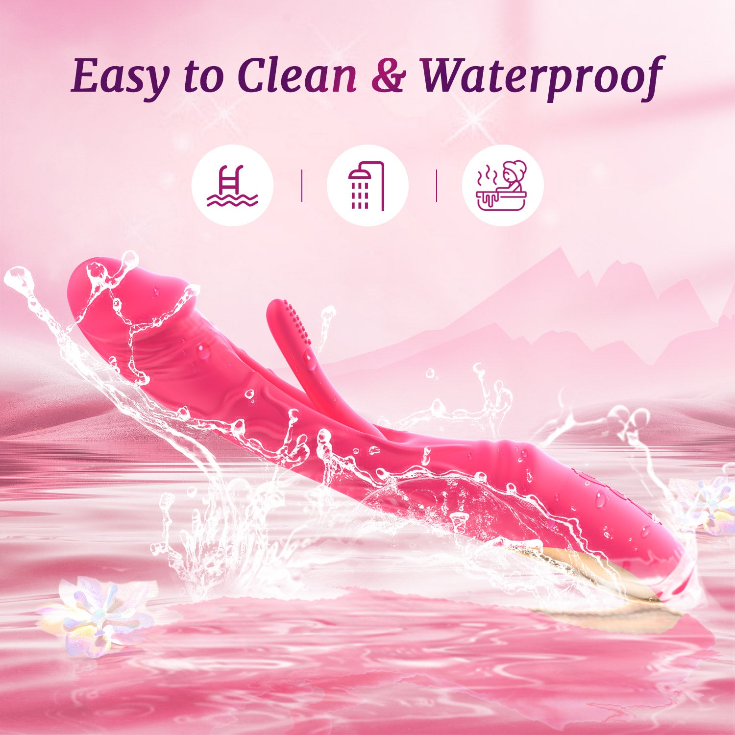 Dildo Flapping Vibrator-IntimiLife