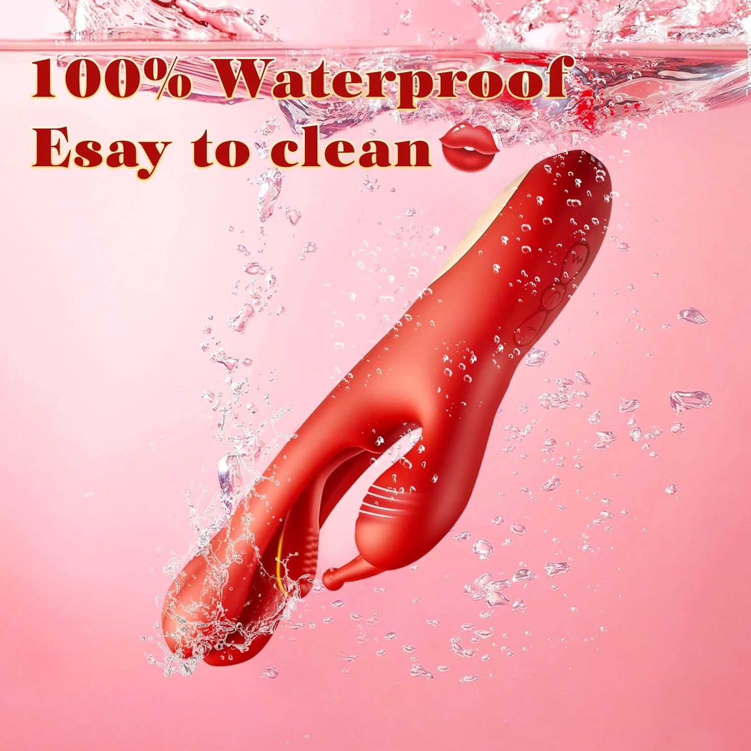 3 IN 1 Rabbit Flapping G Spot Clitoral stimulation Vibrator-IntimiLife