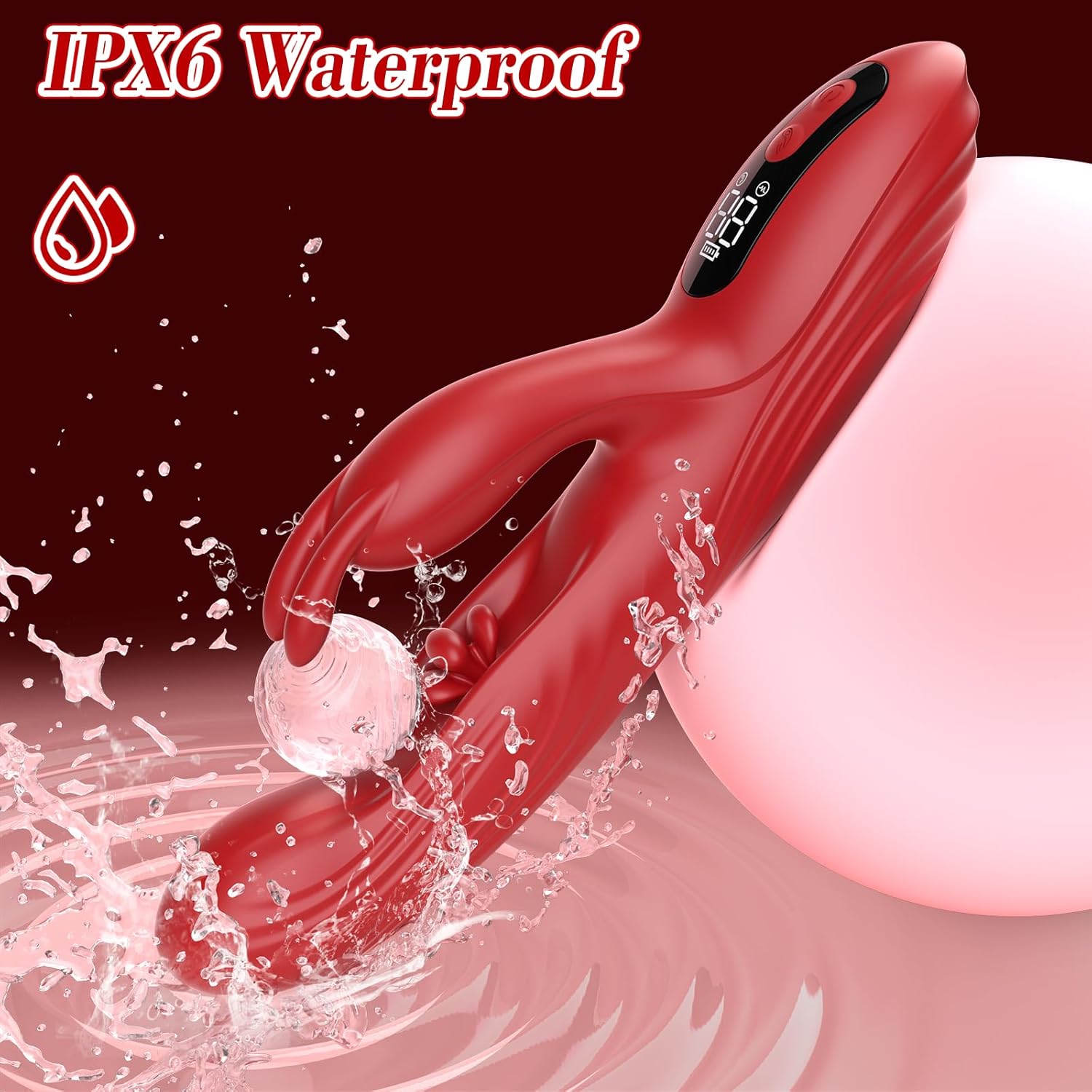 3 In 1 Rabbit Flapping G Spot Vibrator-IntimiLife