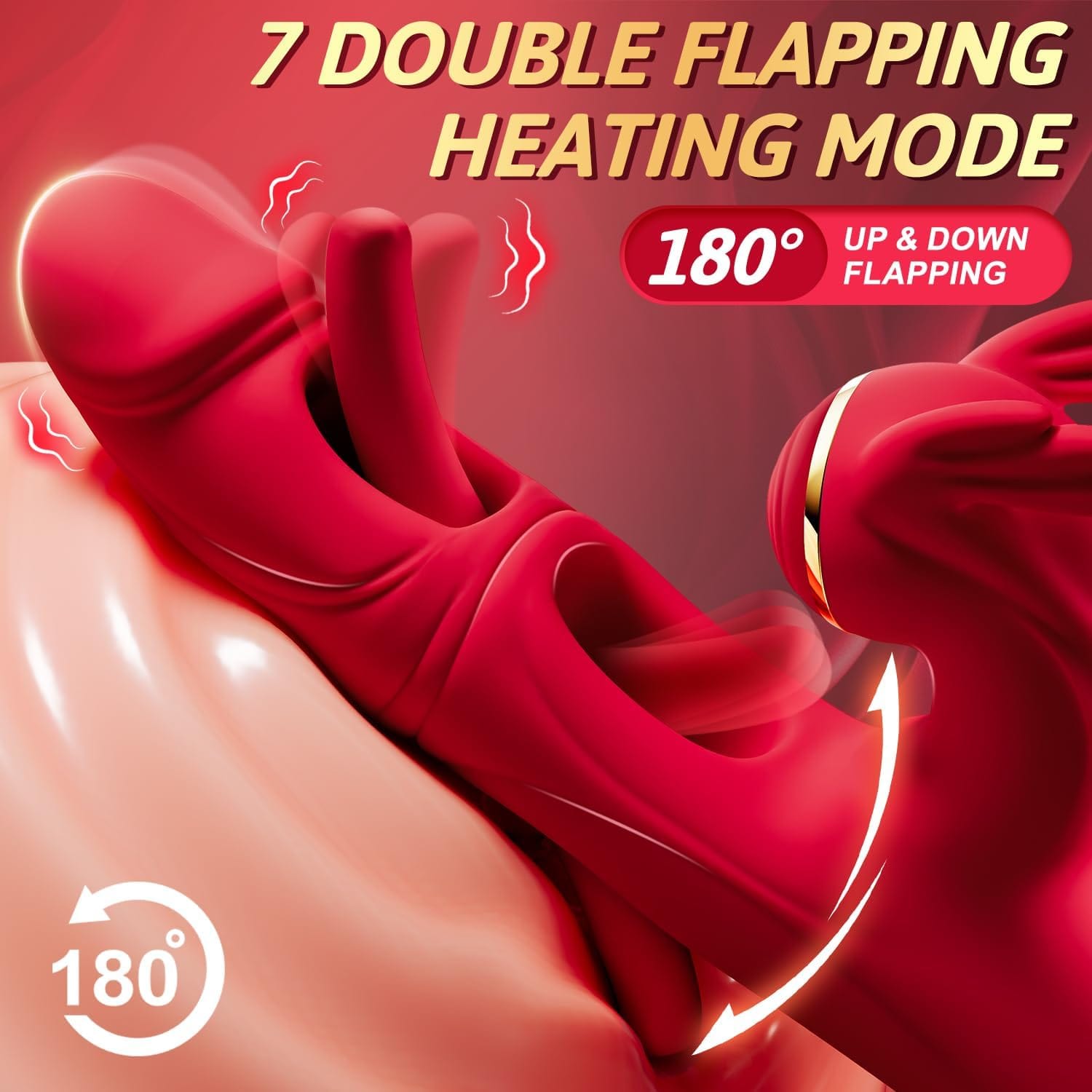 Angel 10 Tapping 7 Flapping Rabbit G Spot Vibrator-IntimiLife