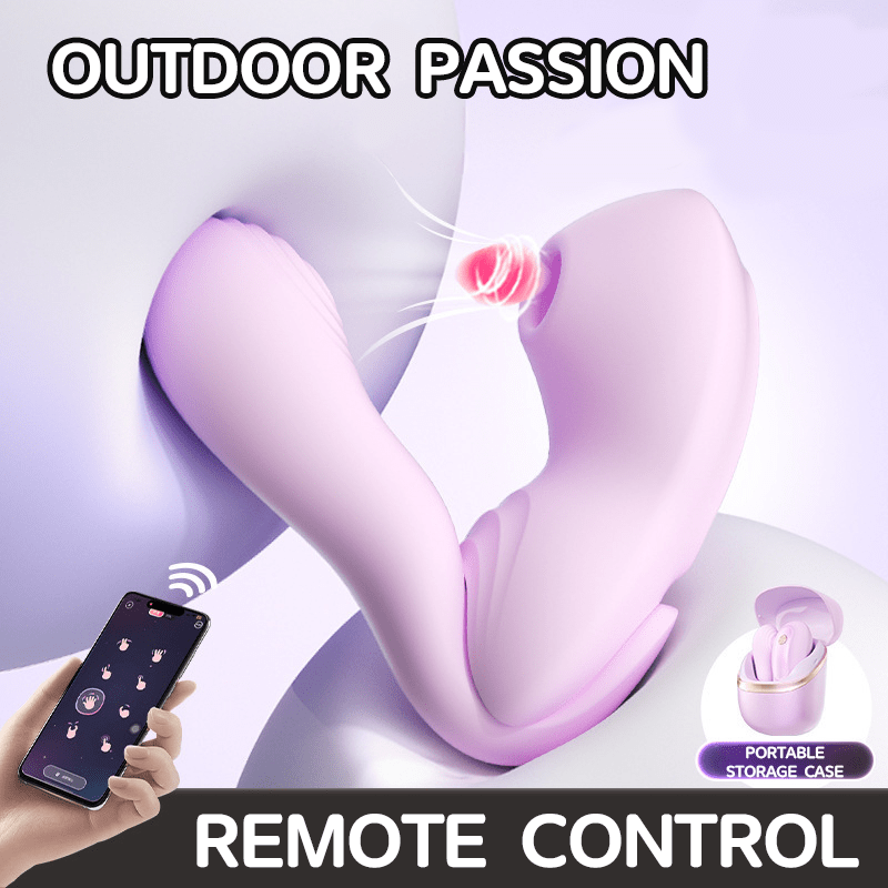 Wearable Suction Split-design Clitoral G-spot stimulator-INTIMILIFE