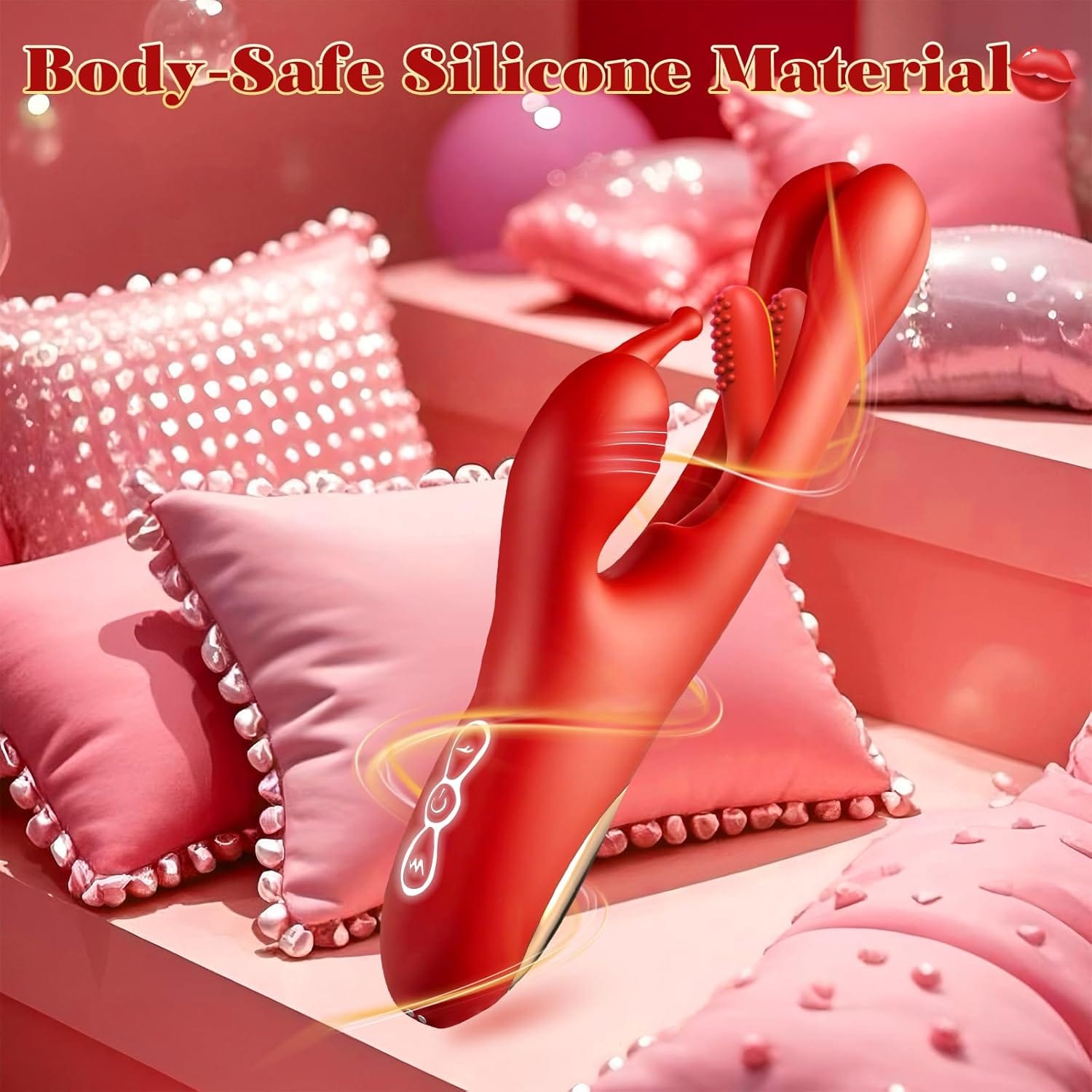 3 IN 1 Rabbit Flapping G Spot Clitoral stimulation Vibrator-IntimiLife