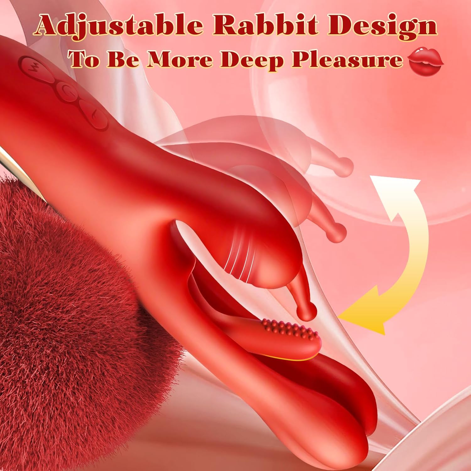 3 IN 1 Rabbit Flapping G Spot Clitoral stimulation Vibrator-IntimiLife