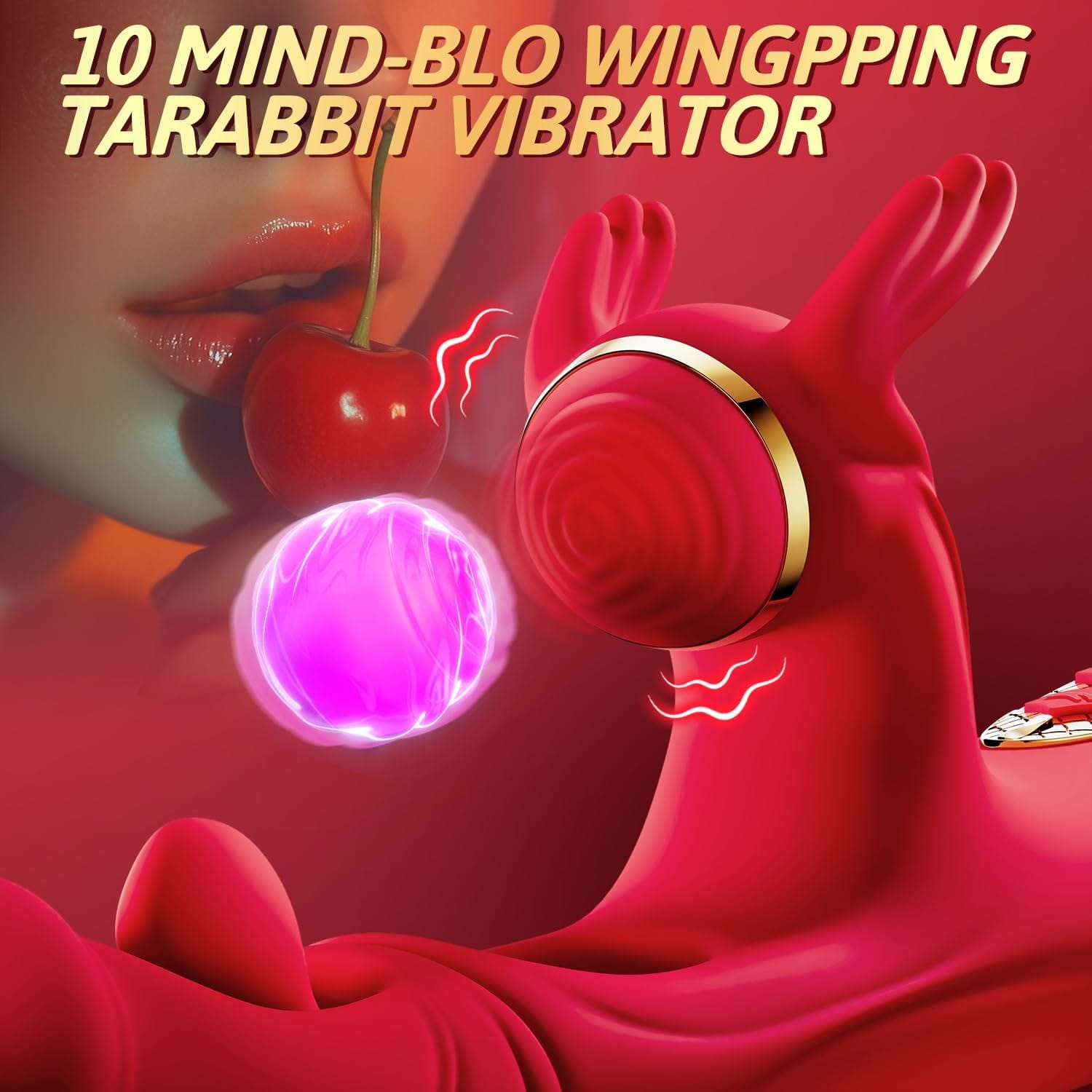 Angel 10 Tapping 7 Flapping Rabbit G Spot Vibrator-IntimiLife