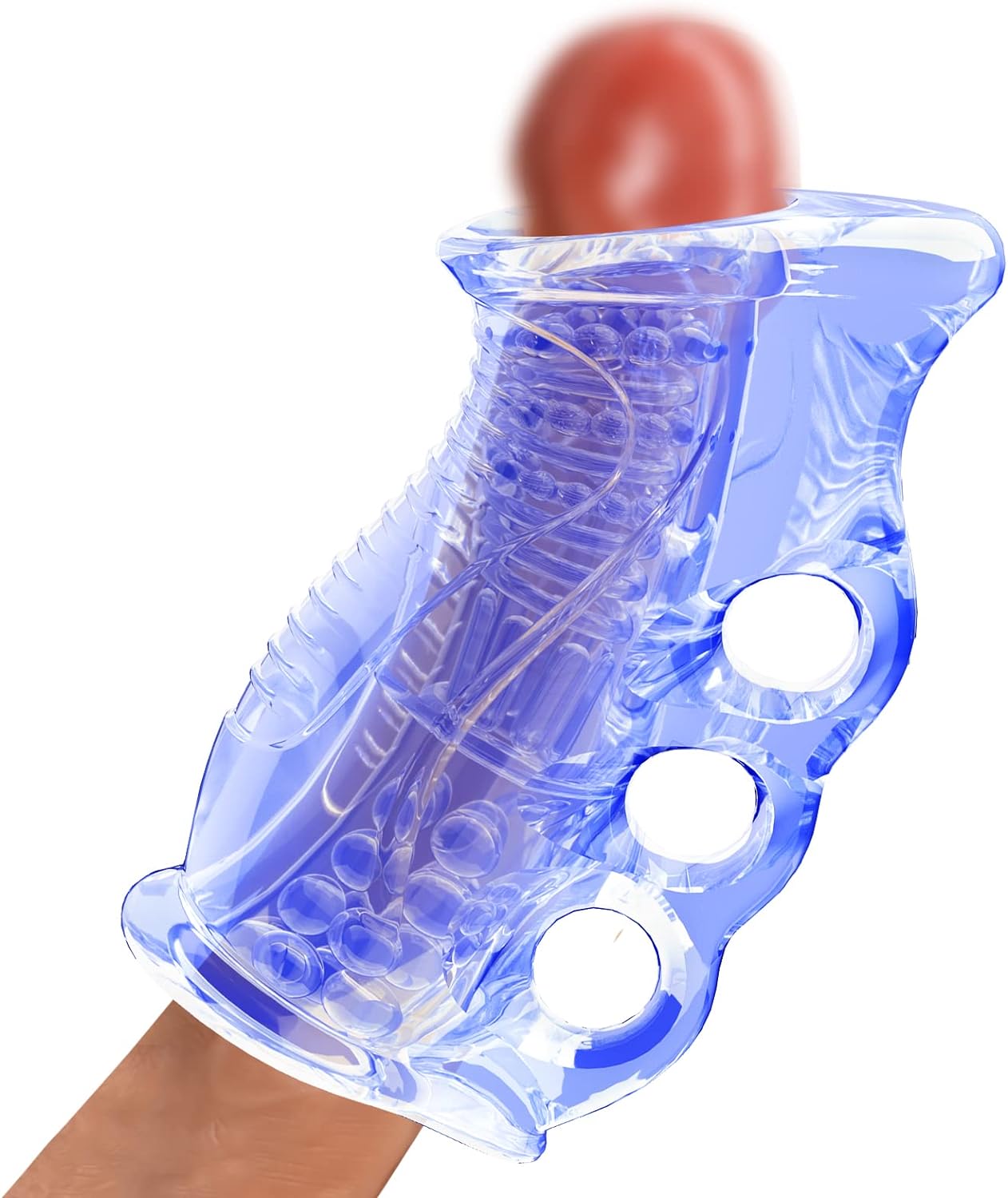 Manual Open-Ended Sleeve Blowjob Male Stroker for Men Masturbation-IntimiLife
