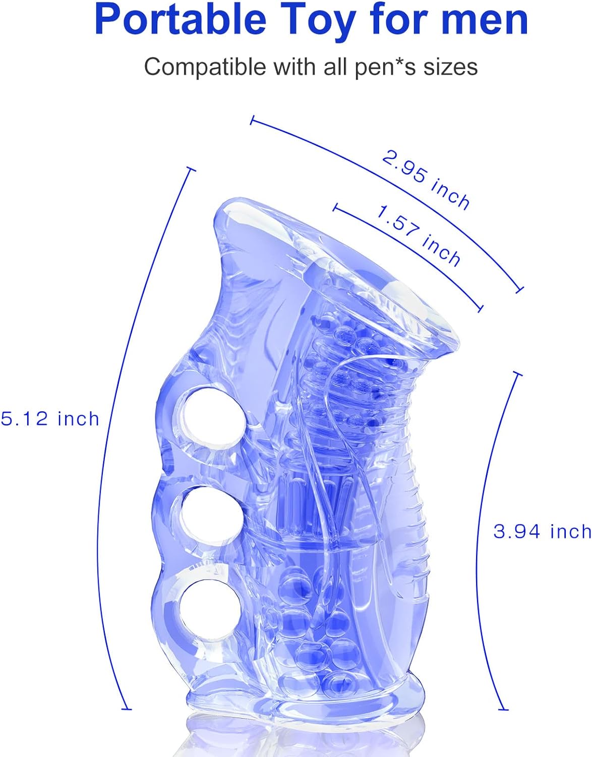 Manual Open-Ended Sleeve Blowjob Male Stroker for Men Masturbation-IntimiLife