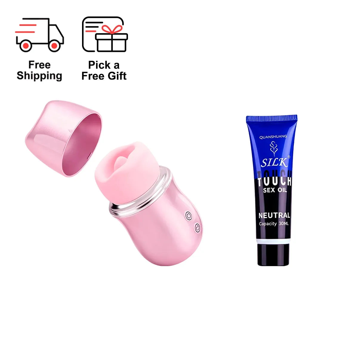 PearlMouth Premium Oral Massager with Soft Features features and controls