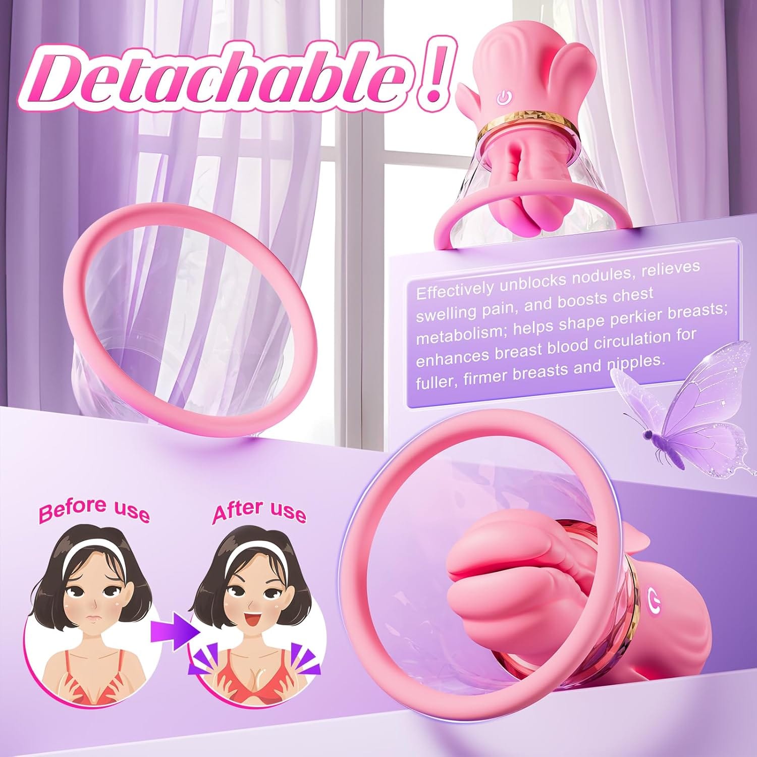 Hand - Pinch Breast Nipple Clamp Massager-IntimiLife