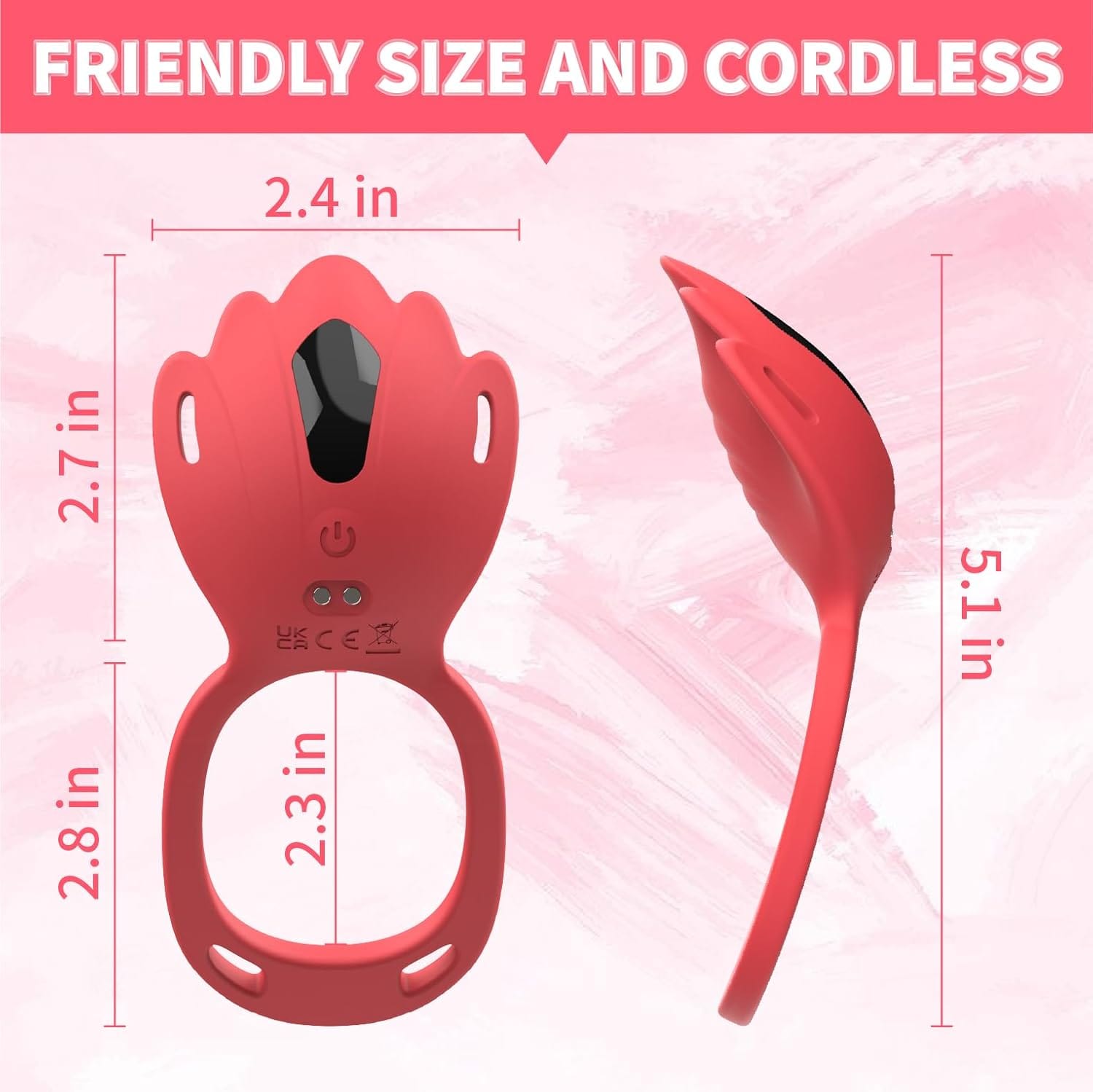 Wearable Panty Vibrator Vibrating Penis Ring Clitoral Stimulator 9 Vibration Modes-IntimiLife