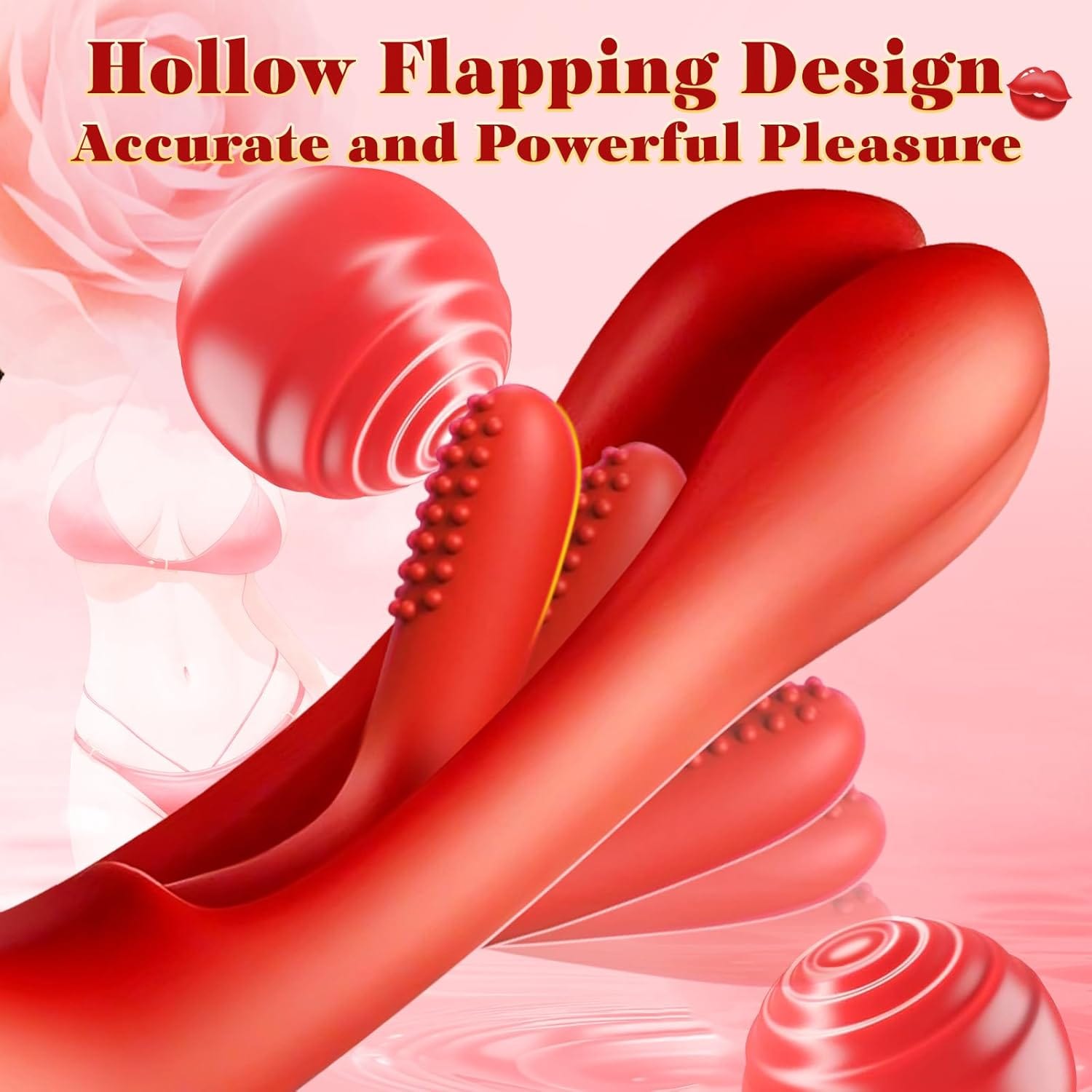 3 IN 1 Rabbit Flapping G Spot Clitoral stimulation Vibrator-IntimiLife