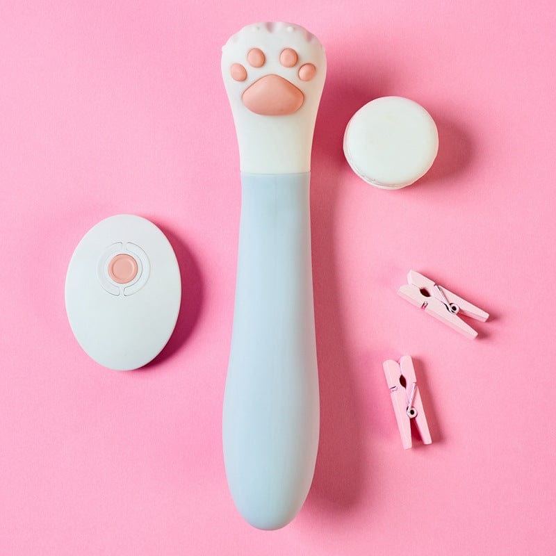 Wireless vibrating stick showing dual stimulation design with suction cup and tapered tip