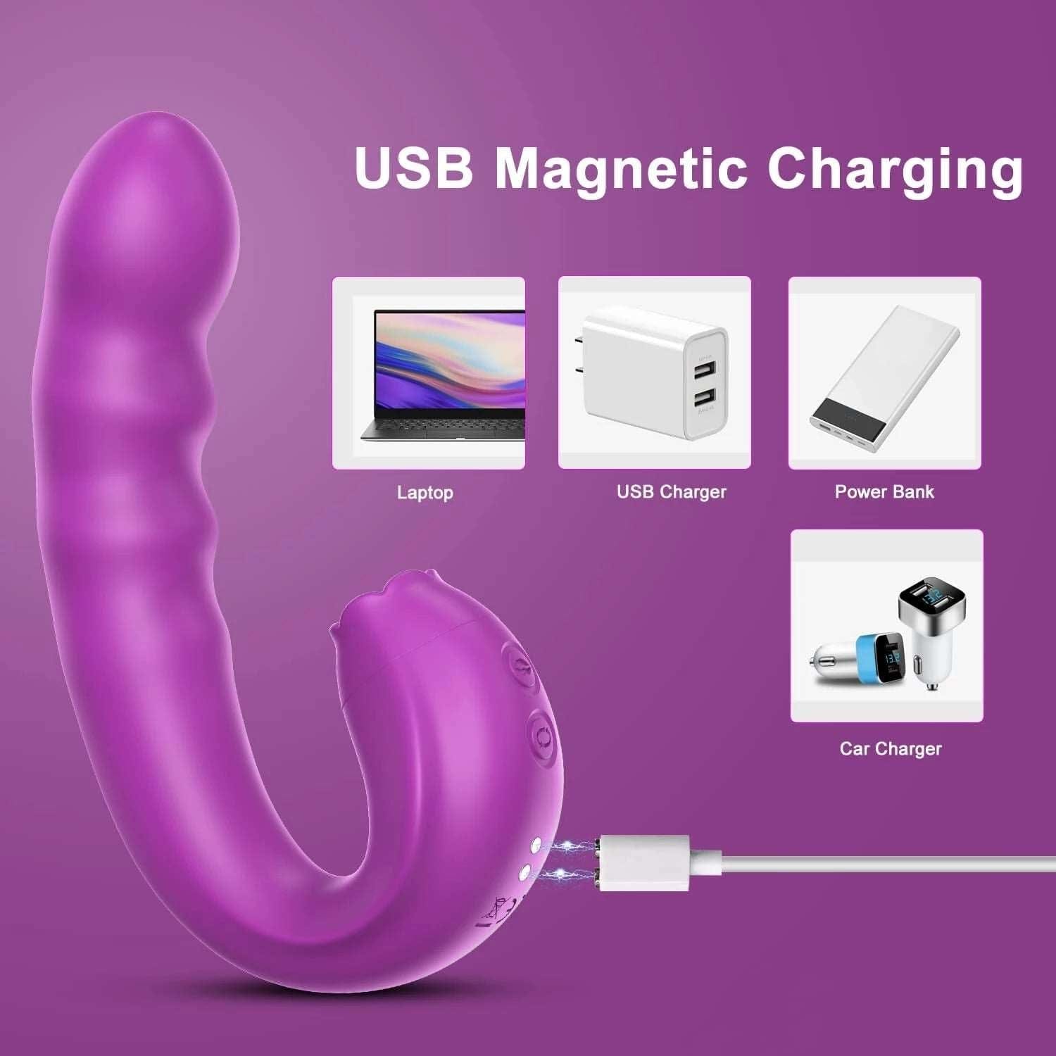 Waterproof silicone vibrator with multiple vibration modes for shower use
