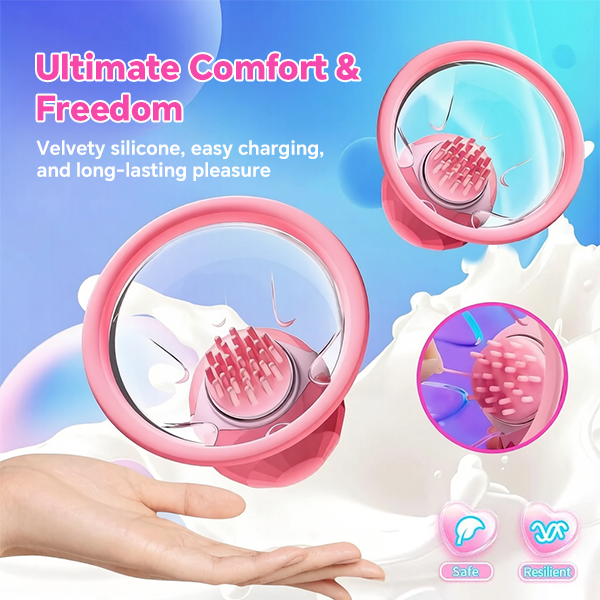 Nipora - Rotating Chest Suction Toys with 3 Chest