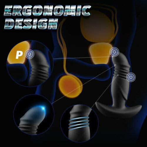 intimilife -  Prostate Massager with APP-remote control 3 Thrusts & 9 Vibrations-IntimiLife