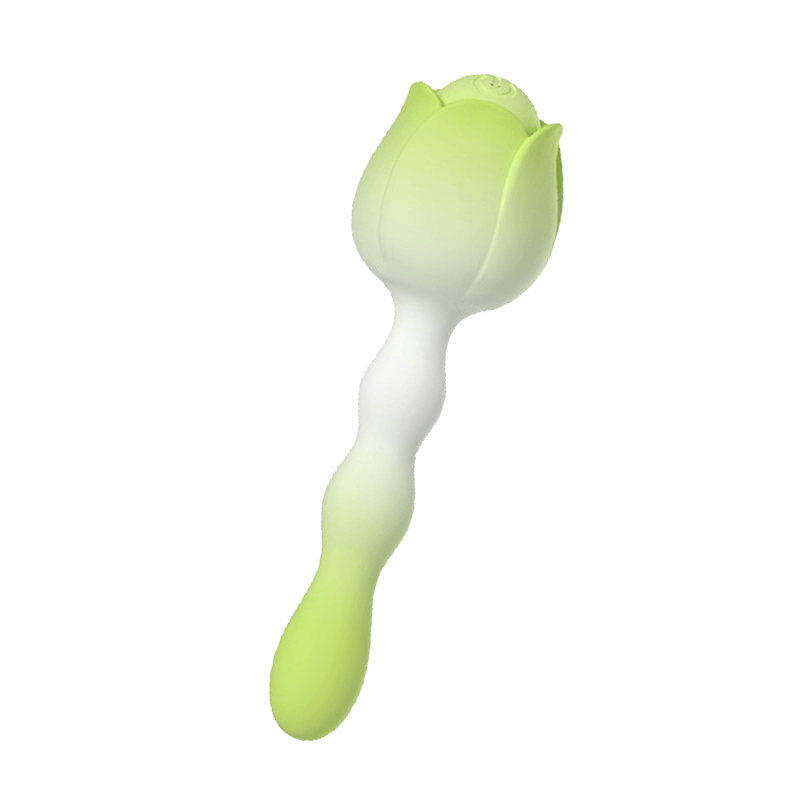 Waterproof vibrator in use with IPX7 rating display