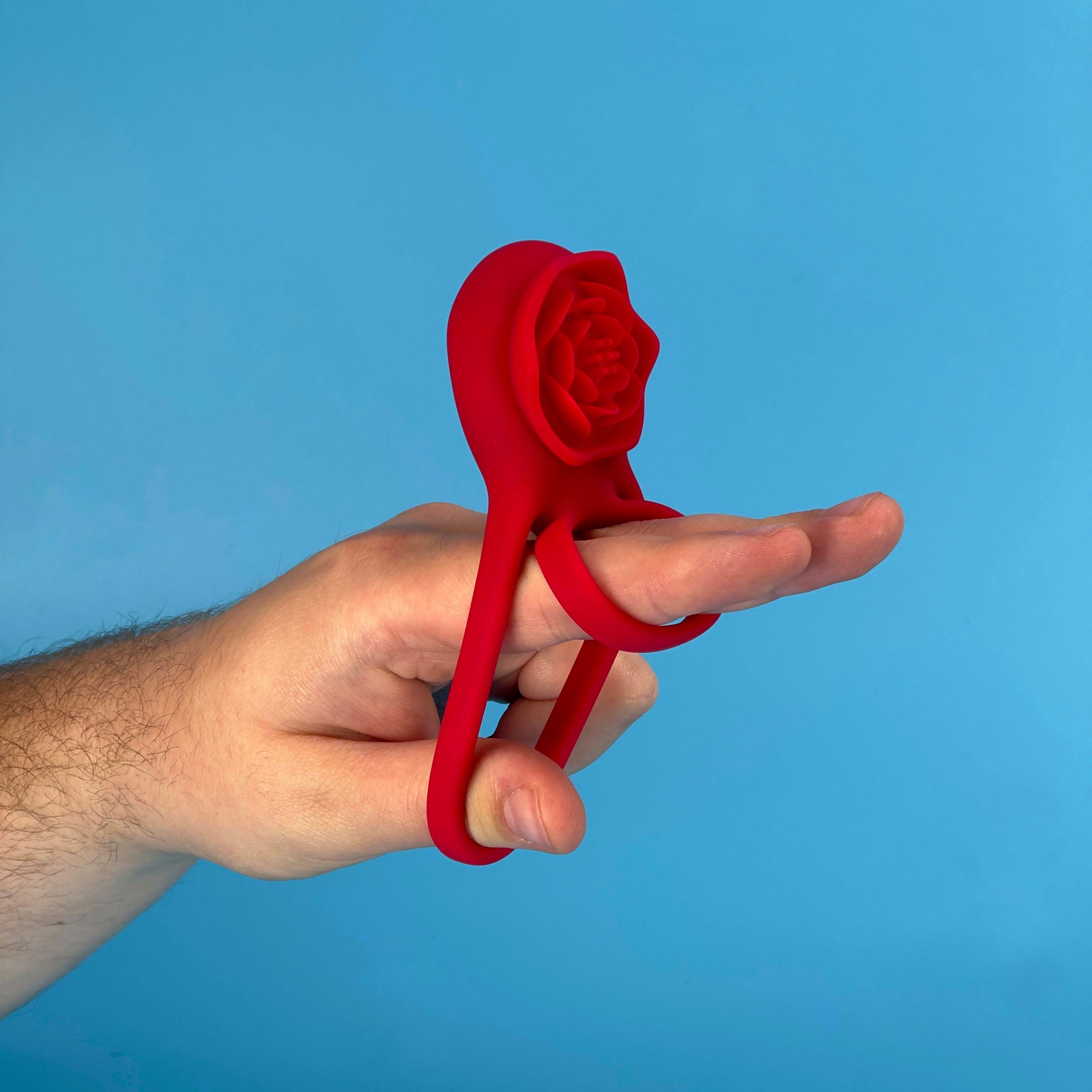 Passion Flower Rose Vibrating Cock Ring product image 1