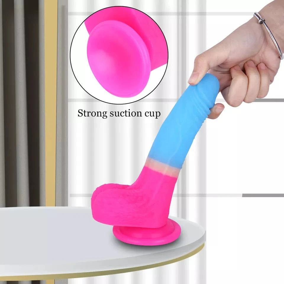 7.09���� Strap-on Dildo Leopard Belt For Lesbian Couple-IntimiLife