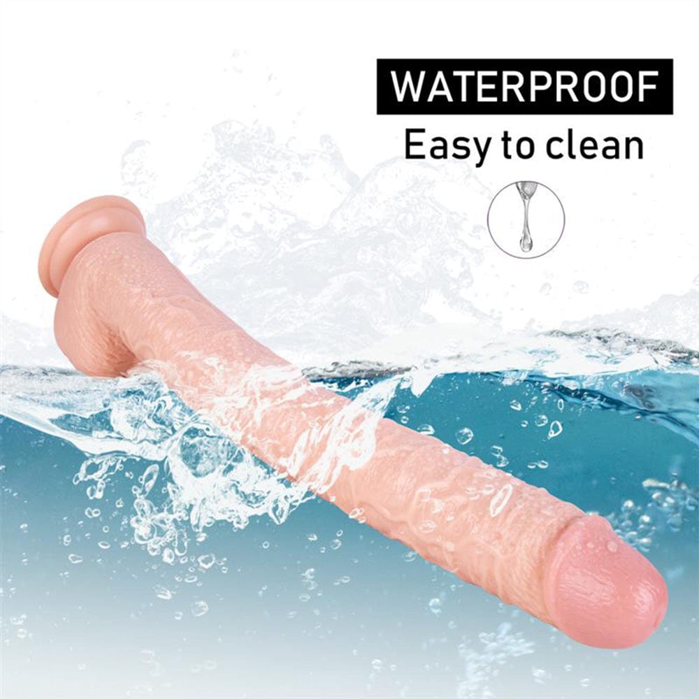 16.93‘’ Strap On Huge PVC Dildo-IntimiLife