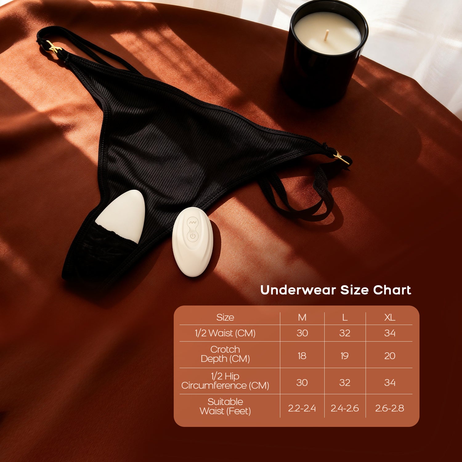 Pearlsvibe Nyline Remote Wearable Panty Massager for Women