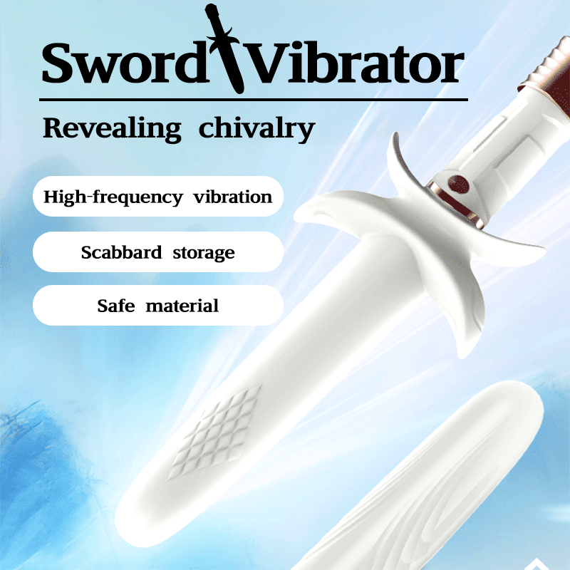 Sword - shaped Vibrating Clitoral G Spot Stimulator-IntimiLife