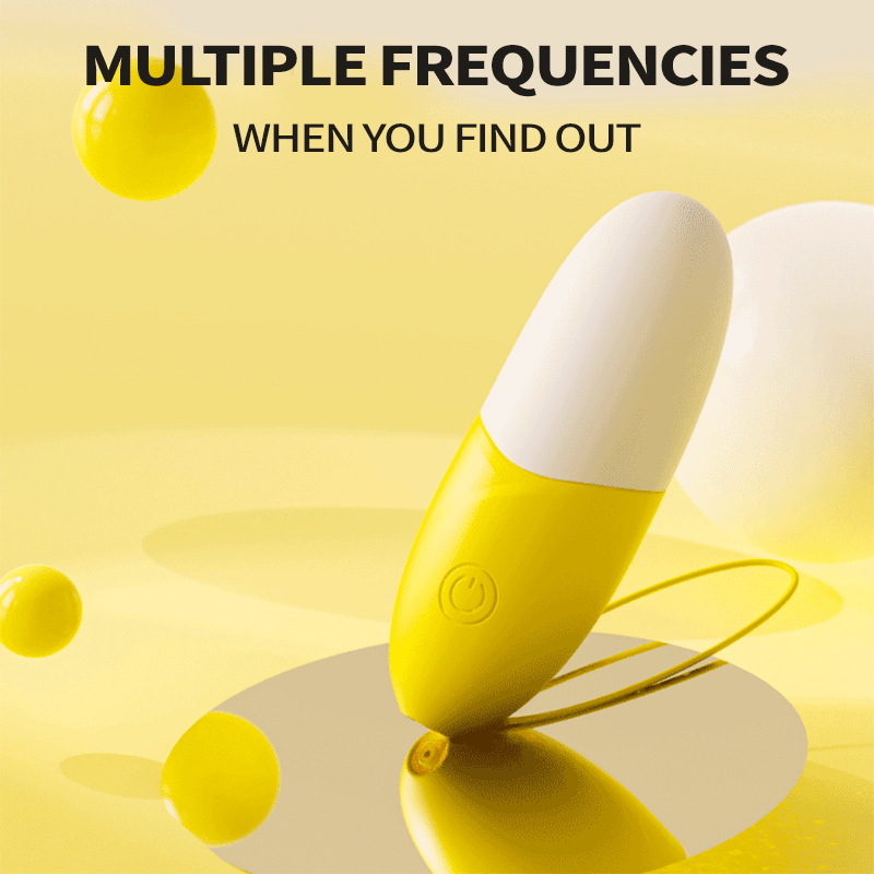 Banana-shape Mute Portable Muti-frequency Wearable Remote Control Women Vibrator-IntimiLife