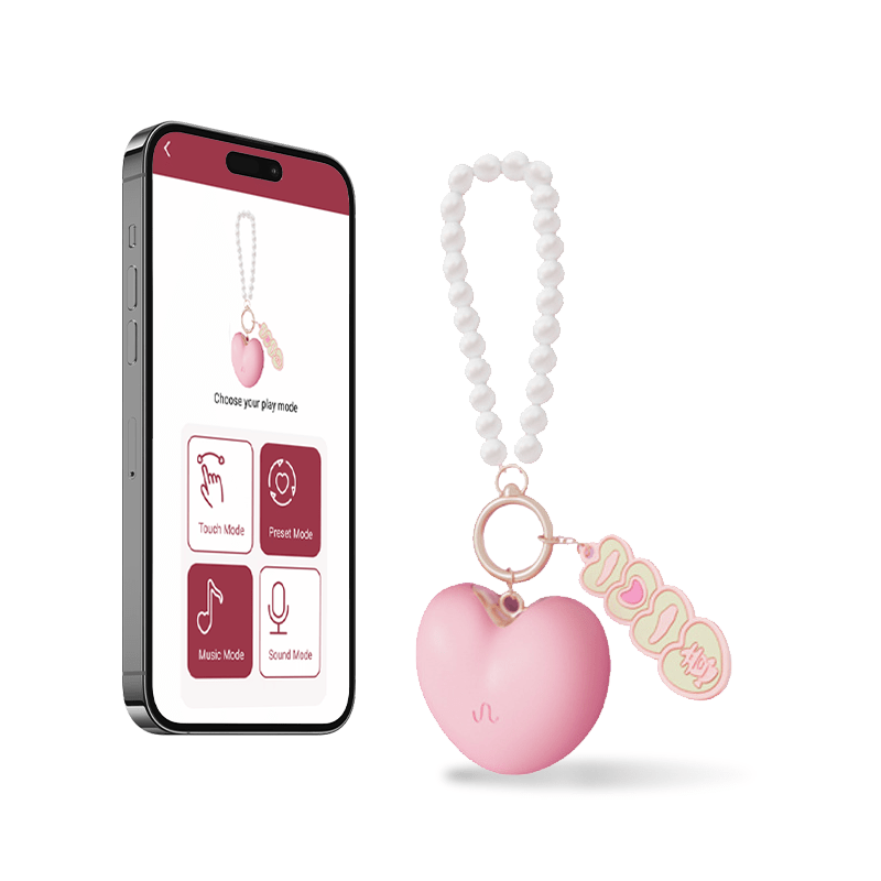 Small Pendant APP Control Mini Clitoral Cute Vibrator-IntimiLife