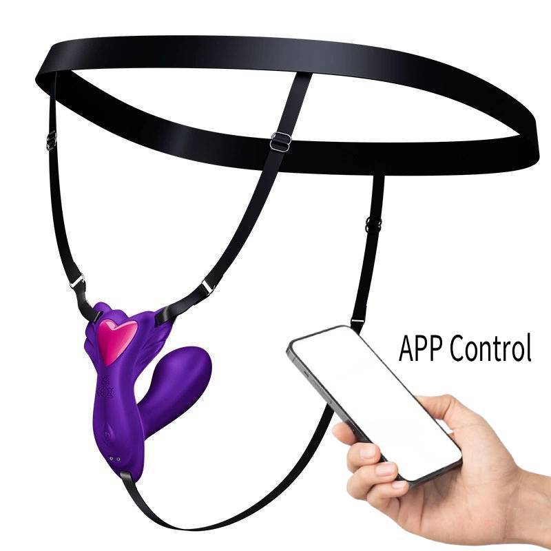 Velvra App Control Wearable Insert Massager for Dual - app controlled wearable vibrator featuring app controlled, quiet, begi